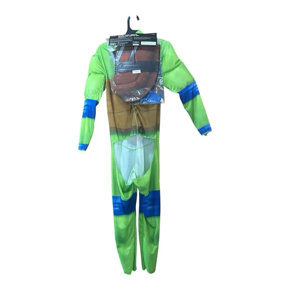 TNMT LEO WHEELCHAIR ADAPTIVE COSTUME WITH LIGHT-VP BELT Large 10-12  NEW